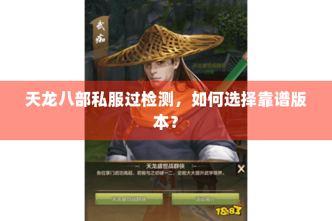 天龙八部私服过检测，如何选择靠谱版本？