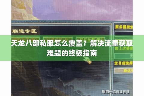 天龙八部私服怎么覆盖？解决流量获取难题的终极指南