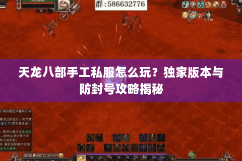 天龙八部手工私服怎么玩？独家版本与防封号攻略揭秘