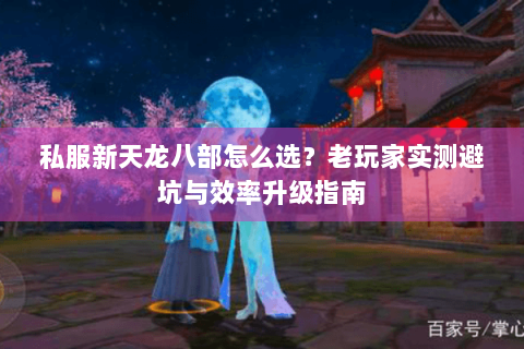 私服新天龙八部怎么选？老玩家实测避坑与效率升级指南