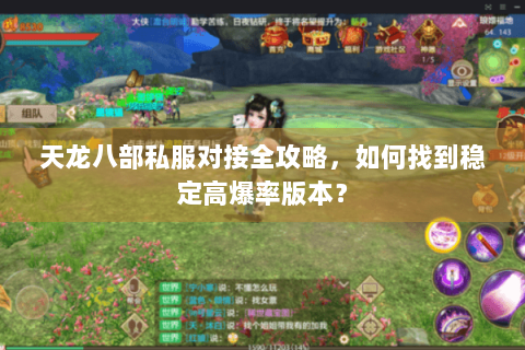 天龙八部私服对接全攻略，如何找到稳定高爆率版本？