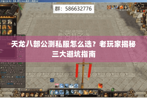 天龙八部公测私服怎么选?老玩家揭秘三大避坑指南 天龙八部公测私服怎么选?老玩家揭秘三大避坑指南