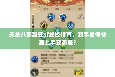 天龙八部超变sf终极指南,新手如何快速上手变态服? 天龙八部超变sf终极指南,新手如何快速上手变态服?