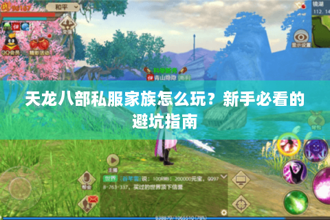 天龙八部私服家族怎么玩？新手必看的避坑指南