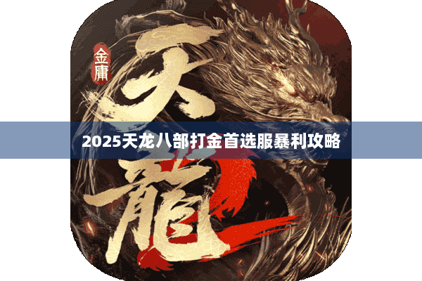 2025天龙八部打金首选服暴利攻略
