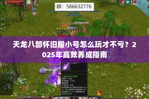 天龙八部怀旧服小号怎么玩才不亏?2025年高效养成指南 天龙八部怀旧服小号怎么玩才不亏?2025年高效养成指南