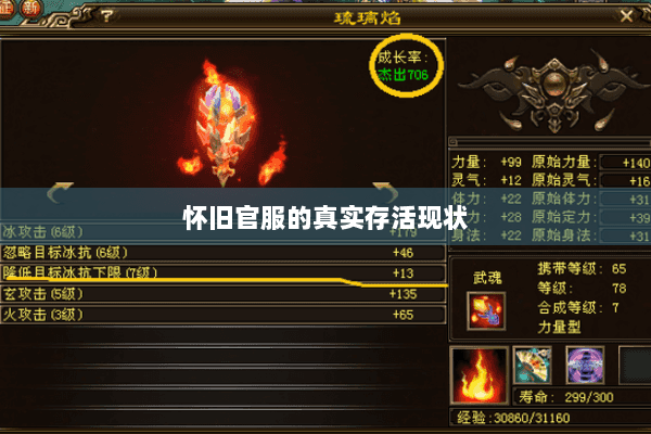 怀旧官服的真实存活现状 怀旧官服的真实存活现状