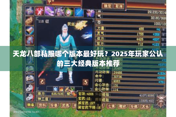 天龙八部私服哪个版本最好玩？2025年玩家公认的三大经典版本推荐