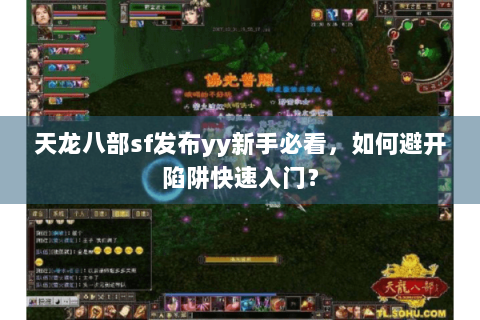 天龙八部sf发布yy新手必看，如何避开陷阱快速入门？