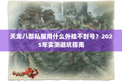 天龙八部私服用什么外挂不封号？2025年实测避坑指南