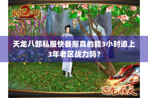 天龙八部私服快餐服真的能3小时追上3年老区战力吗? 天龙八部私服快餐服真的能3小时追上3年老区战力吗?