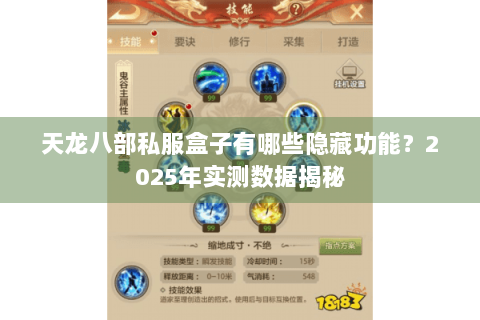 天龙八部私服盒子有哪些隐藏功能?2025年实测数据揭秘 天龙八部私服盒子有哪些隐藏功能?2025年实测数据揭秘