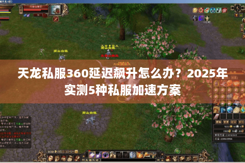 天龙私服360延迟飙升怎么办？2025年实测5种私服加速方案