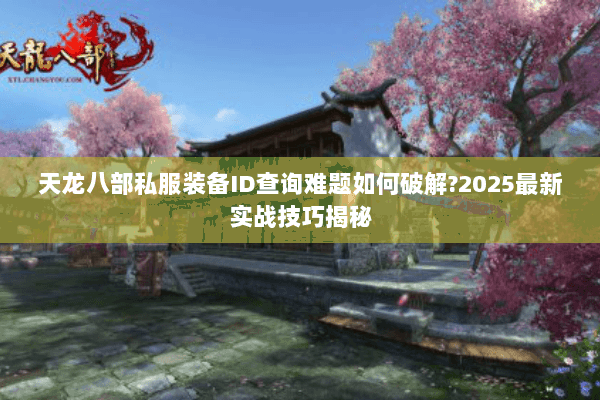 天龙八部私服装备ID查询难题如何破解?2025最新实战技巧揭秘