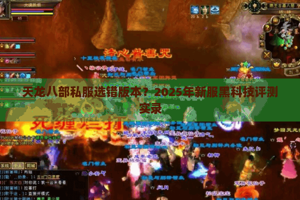 天龙八部私服选错版本？2025年新服黑科技评测实录