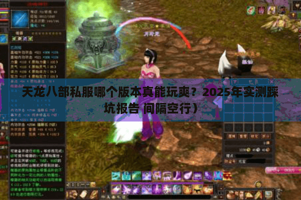 天龙八部私服哪个版本真能玩爽？2025年实测踩坑报告 间隔空行）
