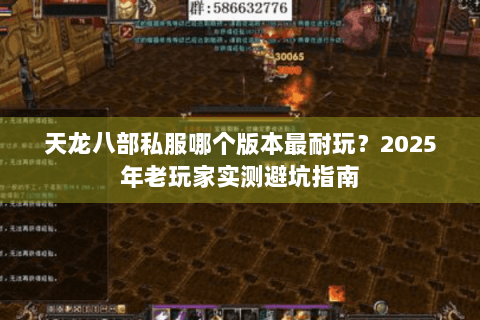 天龙八部私服哪个版本最耐玩？2025年老玩家实测避坑指南