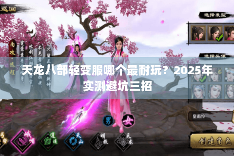 天龙八部轻变服哪个最耐玩？2025年实测避坑三招