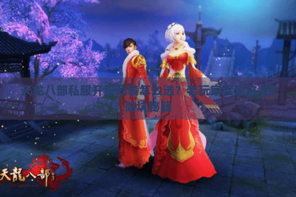 天龙八部私服开服列表怎么选?老玩家实测这3招防坑秘籍 天龙八部私服开服列表怎么选?老玩家实测这3招防坑秘籍