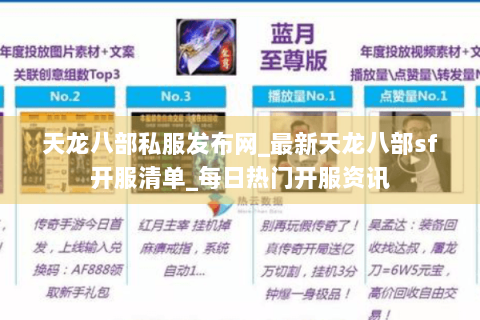 天龙八部私服发布网_最新天龙八部sf开服清单_每日热门开服资讯