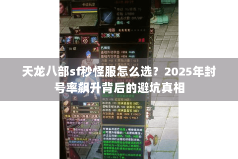 天龙八部sf秒怪服怎么选？2025年封号率飙升背后的避坑真相