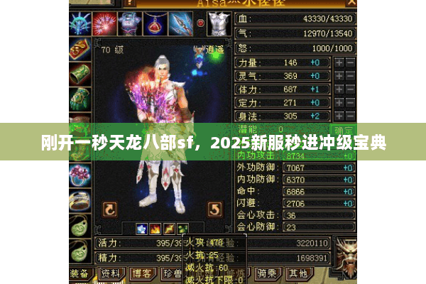 刚开一秒天龙八部sf，2025新服秒进冲级宝典