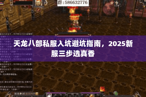 天龙八部私服入坑避坑指南,2025新服三步选真香 天龙八部私服入坑避坑指南,2025新服三步选真香