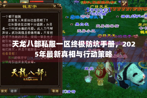 天龙八部私服一区终极防坑手册，2025年最新真相与行动策略