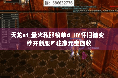 天龙sf_最火私服榜单🔥怀旧微变▷秒开新服◤独家元宝回收