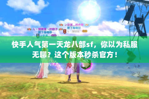 快手人气第一天龙八部sf，你以为私服无聊？这个版本秒杀官方！