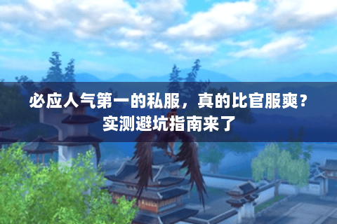 必应人气第一的私服,真的比官服爽?实测避坑指南来了 必应人气第一的私服,真的比官服爽?实测避坑指南来了