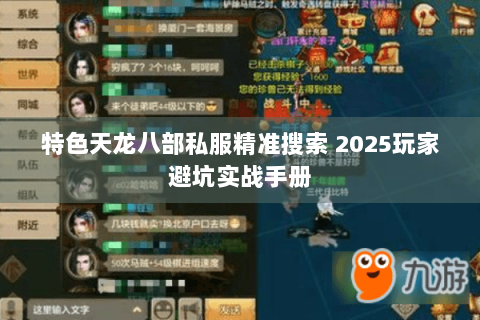 特色天龙八部私服精准搜索 2025玩家避坑实战手册