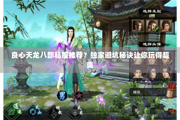 良心天龙八部私服推荐？独家避坑秘诀让你玩得超爽