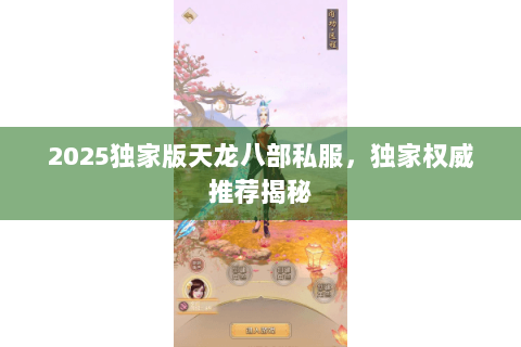 2025独家版天龙八部私服，独家权威推荐揭秘
