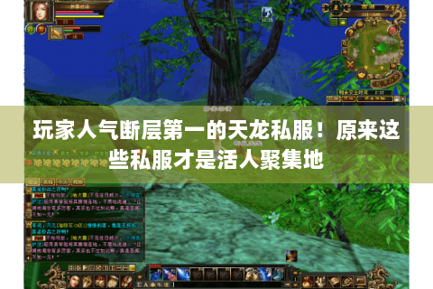 玩家人气断层第一的天龙私服!原来这些私服才是活人聚集地 玩家人气断层第一的天龙私服!原来这些私服才是活人聚集地