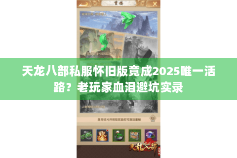 天龙八部私服怀旧版竟成2025唯一活路？老玩家血泪避坑实录