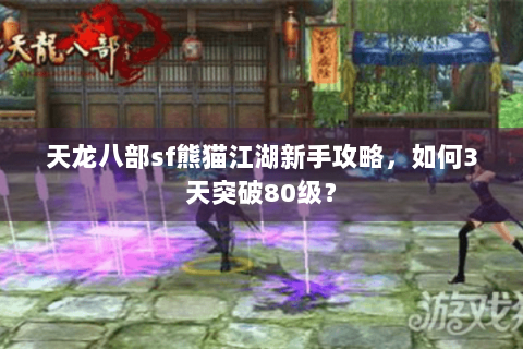 天龙八部sf熊猫江湖新手攻略，如何3天突破80级？