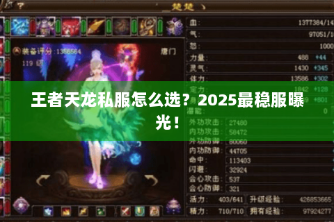 王者天龙私服怎么选？2025最稳服曝光！