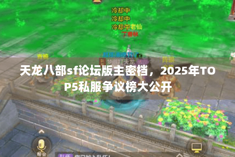 天龙八部sf论坛版主密档，2025年TOP5私服争议榜大公开