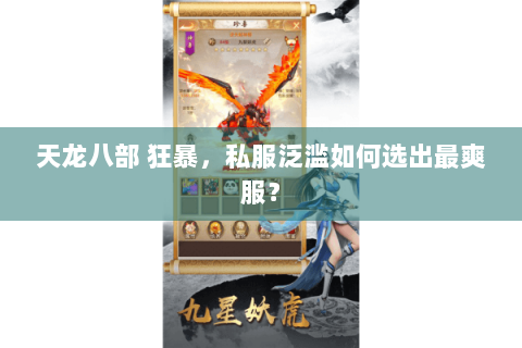 天龙八部 狂暴,私服泛滥如何选出最爽服? 天龙八部 狂暴,私服泛滥如何选出最爽服?