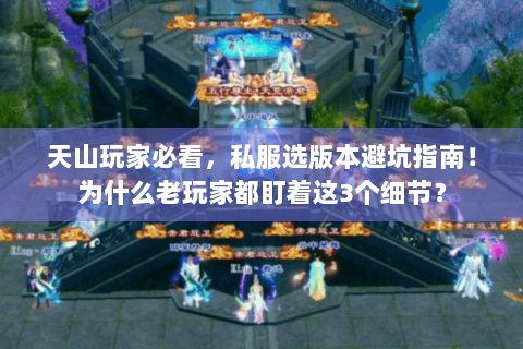 天山玩家必看,私服选版本避坑指南!为什么老玩家都盯着这3个细节? 天山玩家必看,私服选版本避坑指南!为什么老玩家都盯着这3个细节?