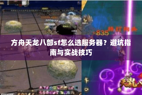 方舟天龙八部sf怎么选服务器？避坑指南与实战技巧