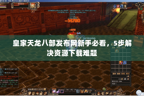 皇家天龙八部发布网新手必看，5步解决资源下载难题