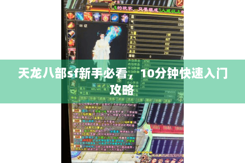 天龙八部sf新手必看，10分钟快速入门攻略