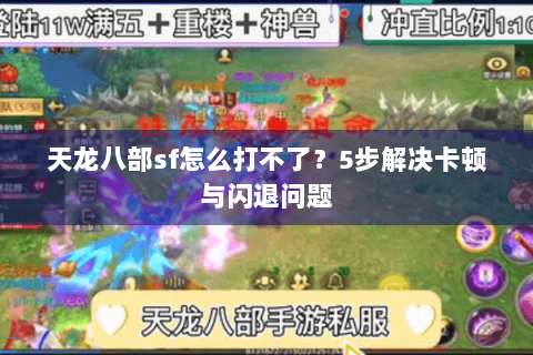 天龙八部sf怎么打不了？5步解决卡顿与闪退问题