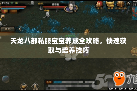 天龙八部私服宝宝养成全攻略，快速获取与培养技巧