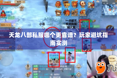 天龙八部私服哪个更靠谱？玩家避坑指南实测