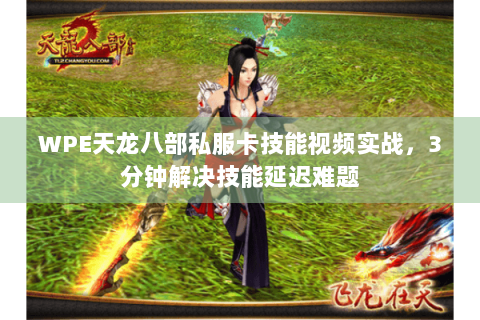 WPE天龙八部私服卡技能视频实战，3分钟解决技能延迟难题