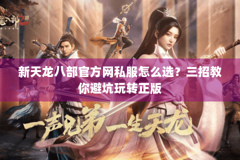 新天龙八部官方网私服怎么选？三招教你避坑玩转正版
