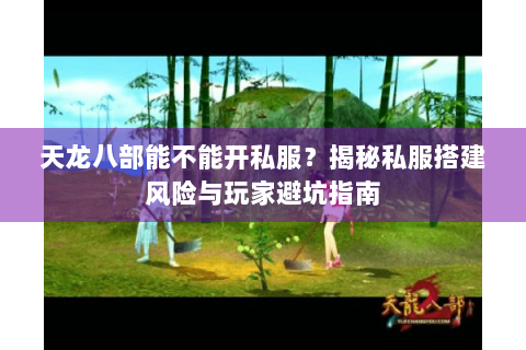 天龙八部能不能开私服？揭秘私服搭建风险与玩家避坑指南